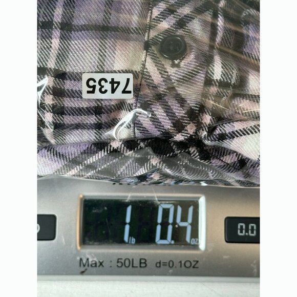 Torrid Womens Brushed Acrylic Flannel Tie Back Button Up Tunic Size 5X Country - Picture 12 of 12